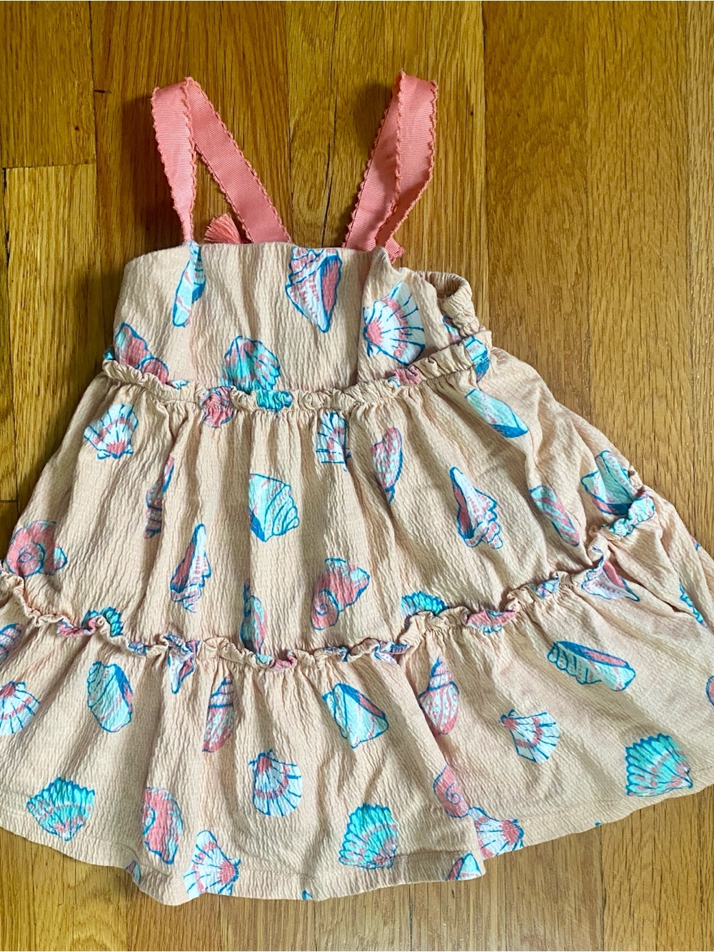 C&C California Kids Seashell Print Sundress Size 3T